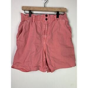 Universal Thread Womens Pink High-Rise Elastic Waist Shorts Size M